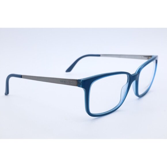 Authentic Versace VE 3182 5081 Dark Blue Teal Cat Eye Women's Eyeglasses 53mm - Picture 3 of 5